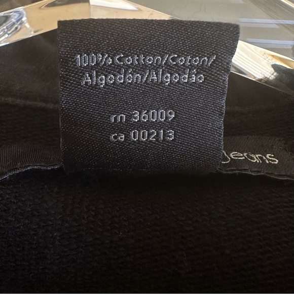 CLAVIN KLEIN JEANS Women's Black Button Front Pleated Jacket Size Medium - Picture 8 of 12